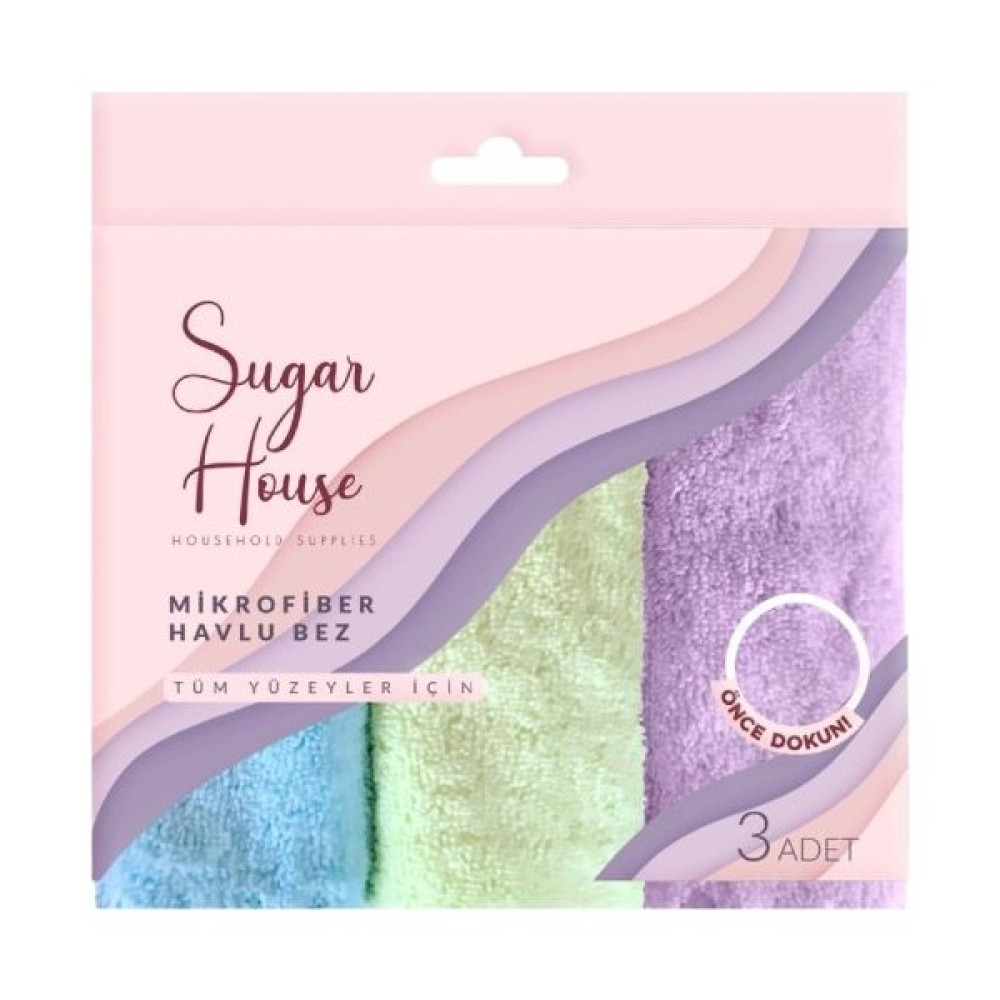 Sugar House Mikrofiber Havlu Bez 3lü Oto Boyaları Fiyatı