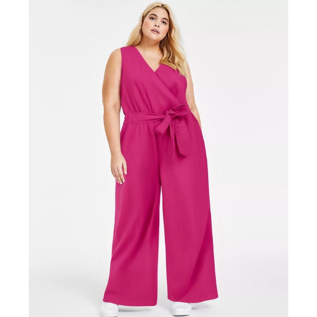 Suhis Pembe Büyük Beden Bürümcük Uzun Tulum Cepli Giyim & İç Giyim Fiyatı