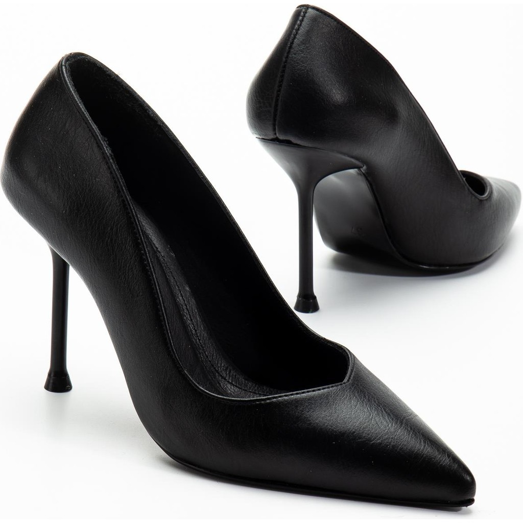 Suins Shoes Suins Hakiki Deri Morgen Model Kadın Ince Topuklu Stiletto Ayakkabı Topuklu Ayakkabı Fiyatı