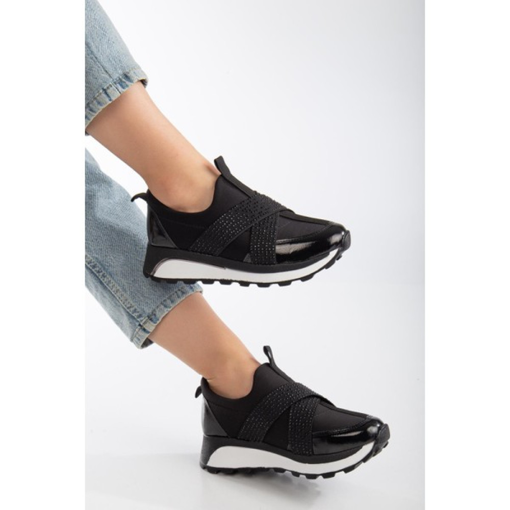 Suins Shoes Verica Kadın Spor Ayakkabı Sneaker Lastik Detaylı Taşlı Spor Ayakkabı Fiyatı