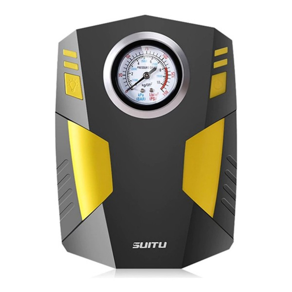 Suitu 12V Taşınabilir Hava Pompası Kompresör Araç Lastik Şişirme ve Tamir Seti Lastikler Fiyatı