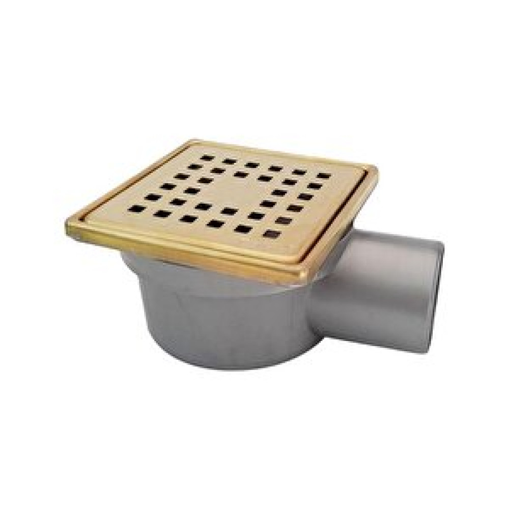 Sukar 10x10 Altın Çelik Kare Izgaralı Yer Süzgeci 1041-1285022-71 Sifon Fiyatı