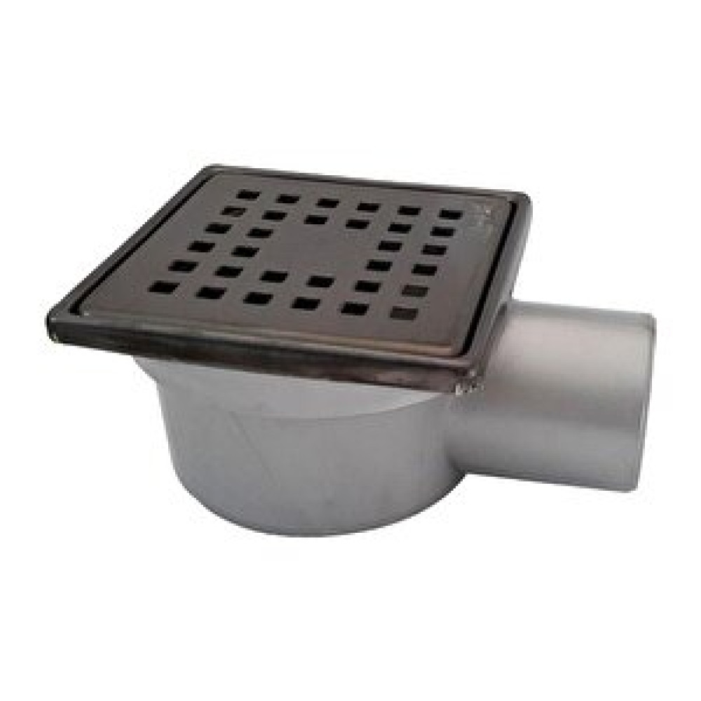 Sukar 10x10 Siyah Çelik Çerçeveli Çizgili Izgaralı Yer Süzgeci 1041-1285022-31 Sifon Fiyatı