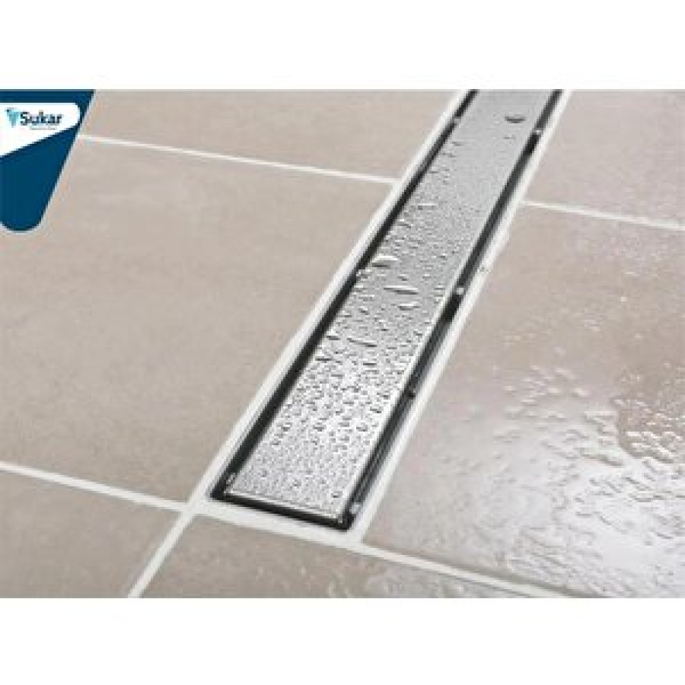 Sukar Duş Kanalı Line 2 Plaın Izgara 50 Cm 1154-1035023-01 Nalburiye & Hırdavat Fiyatı
