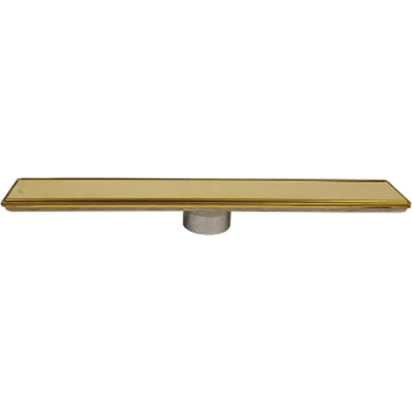 Sukar Line 6 Gold Plain 60 cm Izgaralı Duş Kanalı 1156-1036000-71 Nalburiye & Hırdavat Fiyatı