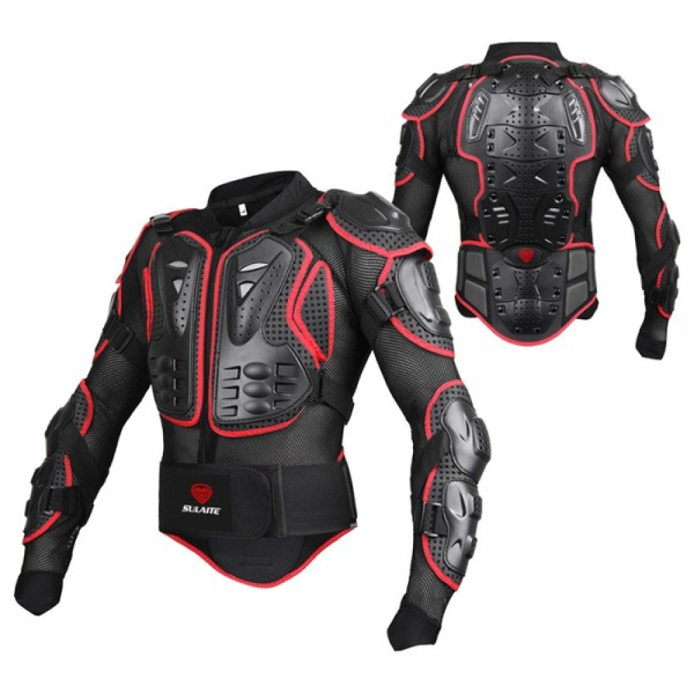 Sulaıte Sonbahar Koruyucu Kış Motosiklet Mont - Kırmızı (Yurt Dışından) - XL Motorsiklet Montları Fiyatı