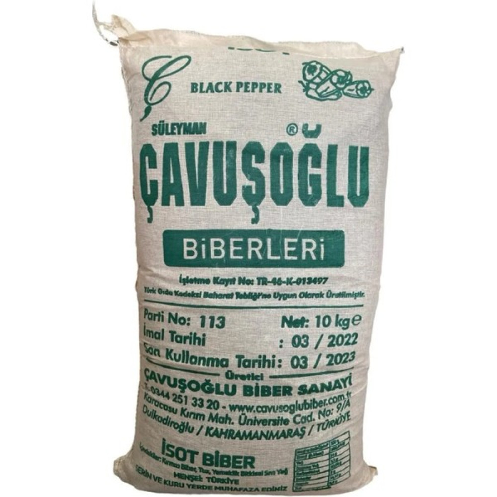 Süleyman Çavuşoğlu İri Kıyım Yağlı İsot 10 kg Baharat Fiyatı