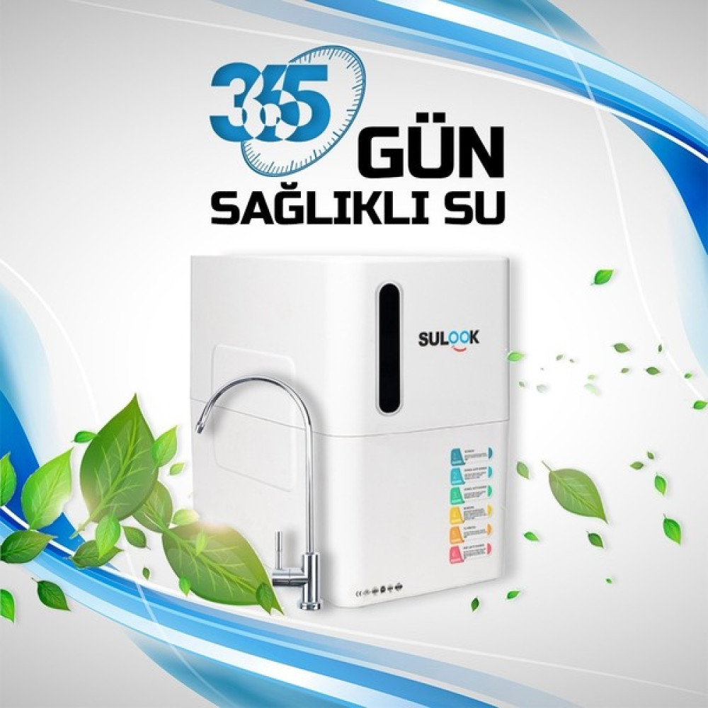 Sulook 10 Aşamalı Green Teknolojili (Elektriksiz) En İyi Su Arıtma Cihazı - Beyaz Bahçe Makinesi Aksesuar & Yedek Parça Fiyatı