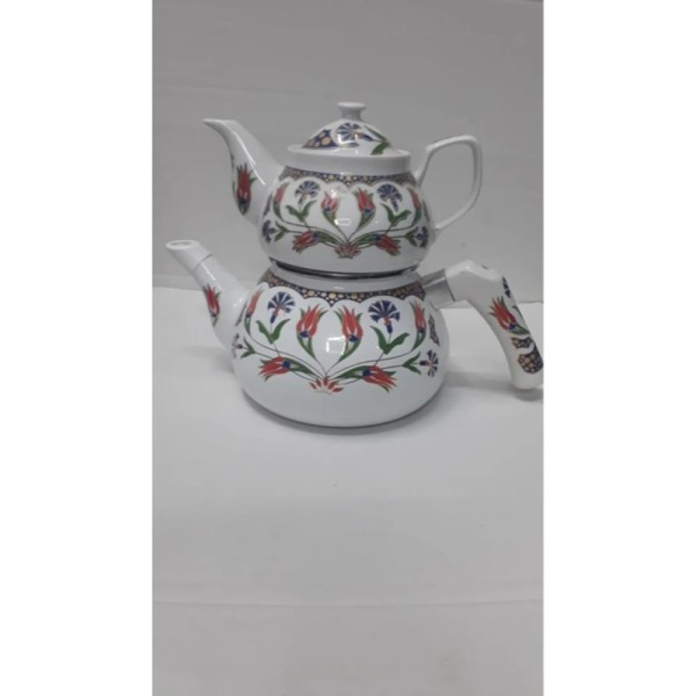 Sultan Çini Çini El Emeği Porselen Çaydanlık ÇT00001426 Çay / Çaydanlık Setleri Fiyatı