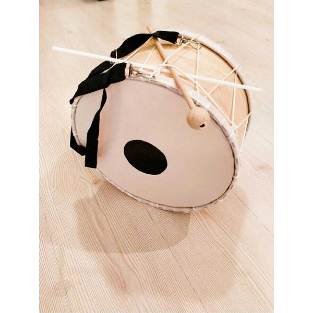 Sultan Instruments Çocuk Davulu Askılı 30 cm + Askı ve Tokmak - Kirli Beyaz Vurmalı Çalgılar Fiyatı