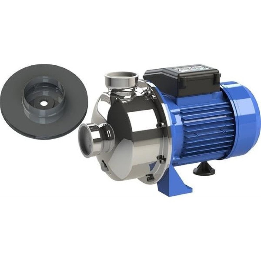 Sumak Pompa SMINOX/K-150TX Aısı 316 Inox Paslanmaz Santrifüj Pompa Kapalı Fan Trifaze (380V) 1.5hp Oto Boyaları Fiyatı