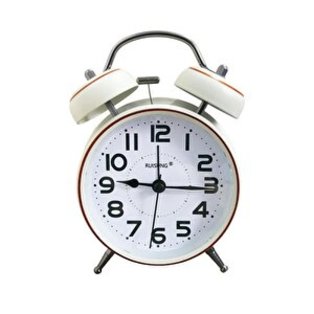 Sume Dekoratif Çalar Saat Ev Ofis Aksesuar Nostaljik Işıklı Masa Saati Beyaz Dekoratif Saat Fiyatı