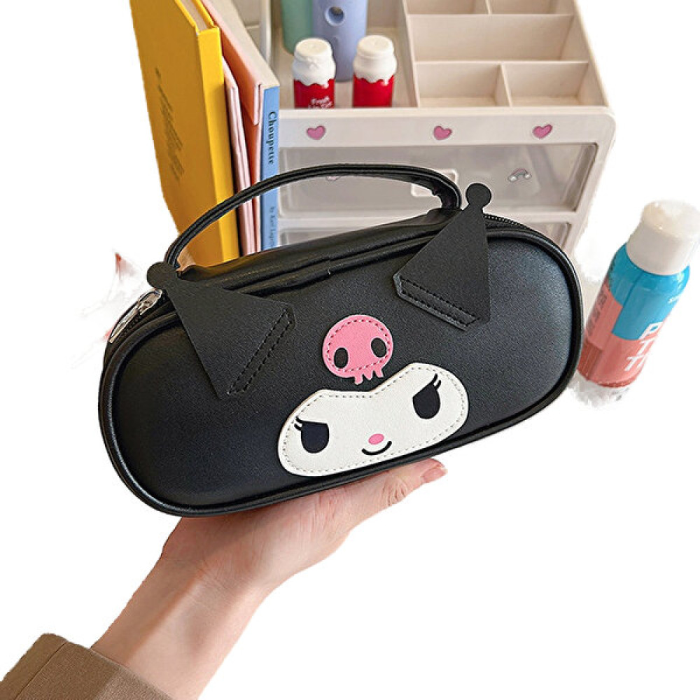 Summer Love Sanrio Kuromi Melody Büyük Kapasiteli El Yapımı Pu Deri Kırtasiye (Yurt Dışından) Kalemlik (Kalem Kutusu) Fiyatı