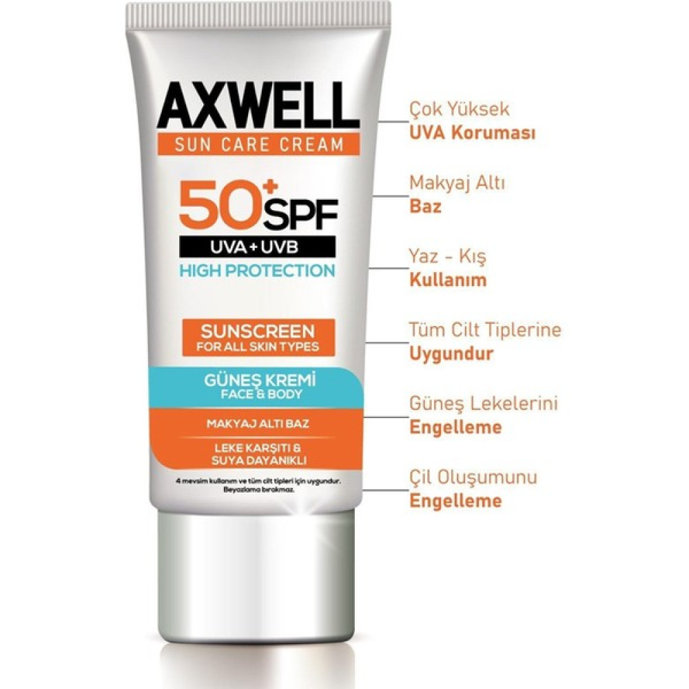 Sun Care Cream Leke Karşıtı Güneş Kremi Çok Yüksek Koruma 50+ Spf 50ML Güneş Kremleri ve Losyonları Fiyatı