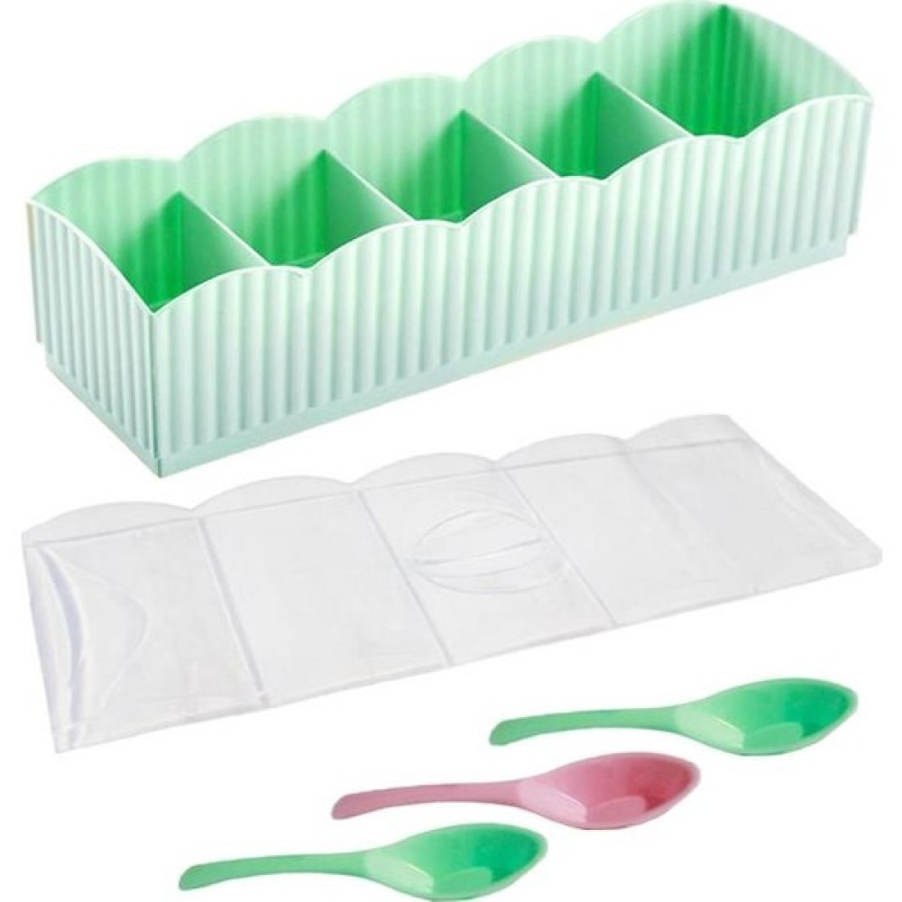 Sun Plastik 5 Bölmeli Kaşıklı Baharatlık MTF.03690.00 Baharat Setleri & Baharatlıklar Fiyatı