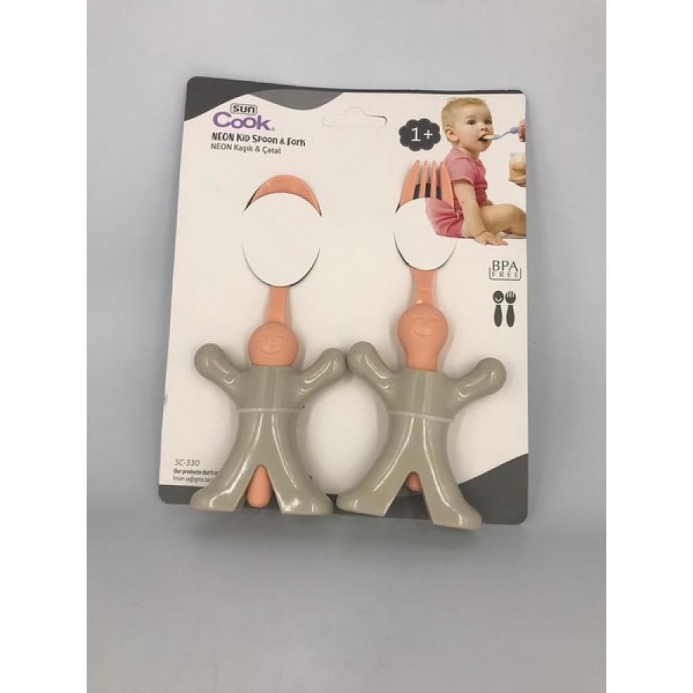 Sun Plastik Sun SC-330 Bebek Kaşık-Çatal Seti Çatal / Kaşık / Bıçak Takımları Fiyatı