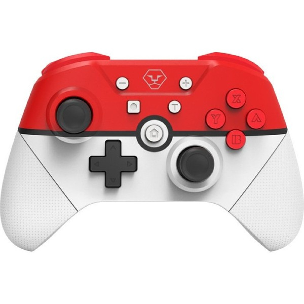 Sun Rises From East Oga Lion Switch Gamepad Pro Kolu Bluetooth Kablosuz Ns Konsol Aksesuarları Bilgisayar Pc Mevcut (Yurt Dışından) - Kırmızı - Beyaz Konsol Aksesuarları Fiyatı
