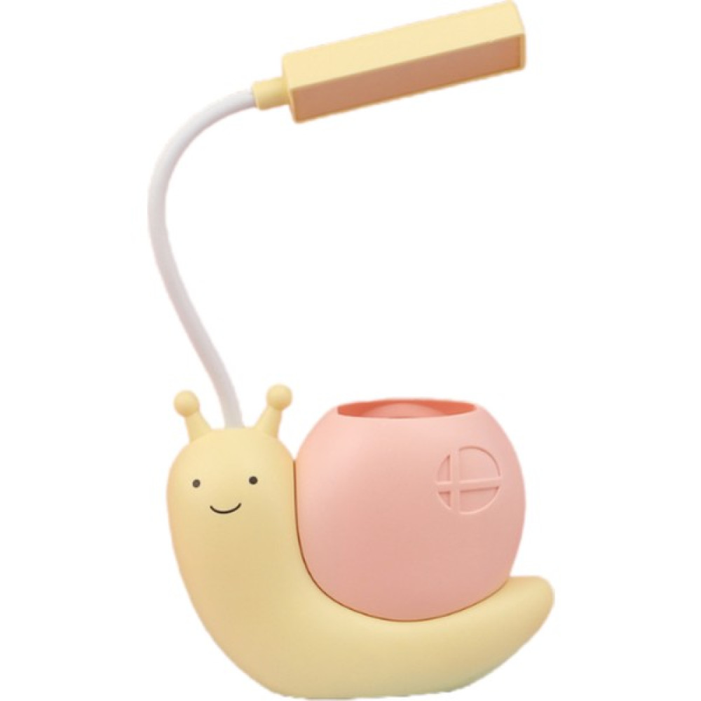 Sun Wish Masa Lambası Salyangoz Gece Lambası USB Şarj Edilebilir LED Masa Lambası Çocuk Göz Koruması Masa Lambası Okuma Lambası (Yurt Dışından) - Sarı Masa Lambası Fiyatı