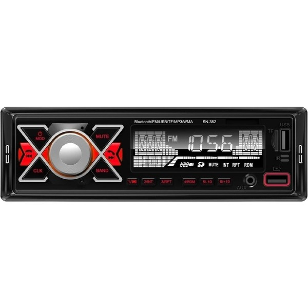 Sunask Mega Çift USB Araba Oto Teyp Radyo Bluetooth USB Sd Aux Rgb Tuş Işığı - Gri Oto Boyaları Fiyatı