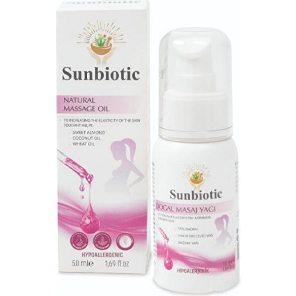 Sunbiotic Doğal Masaj Yağı 50 ml - Şeffaf Bitkisel Yağlar Fiyatı