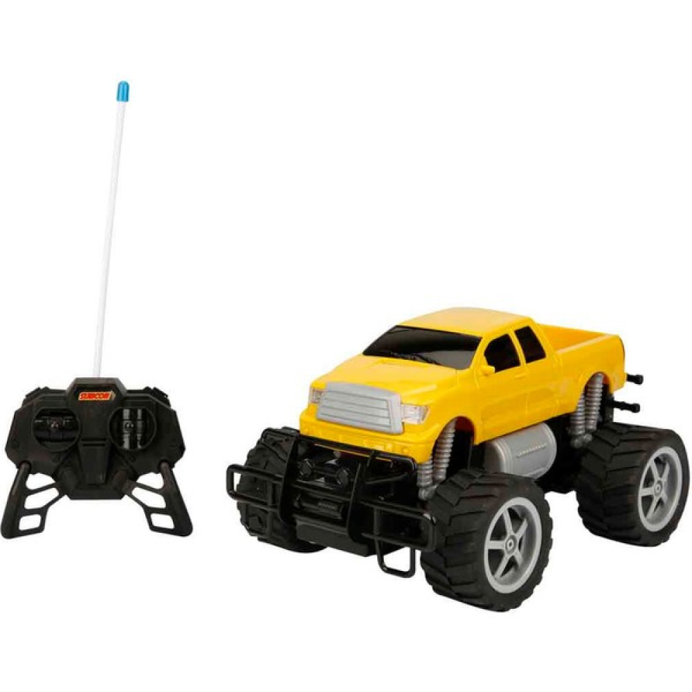 Suncon 1:18 Uzaktan Kumandalı Jumbo Wheels USB Şarjlı Araba 26 Cm. - Sarı Pickup Oyuncak Araç Fiyatı