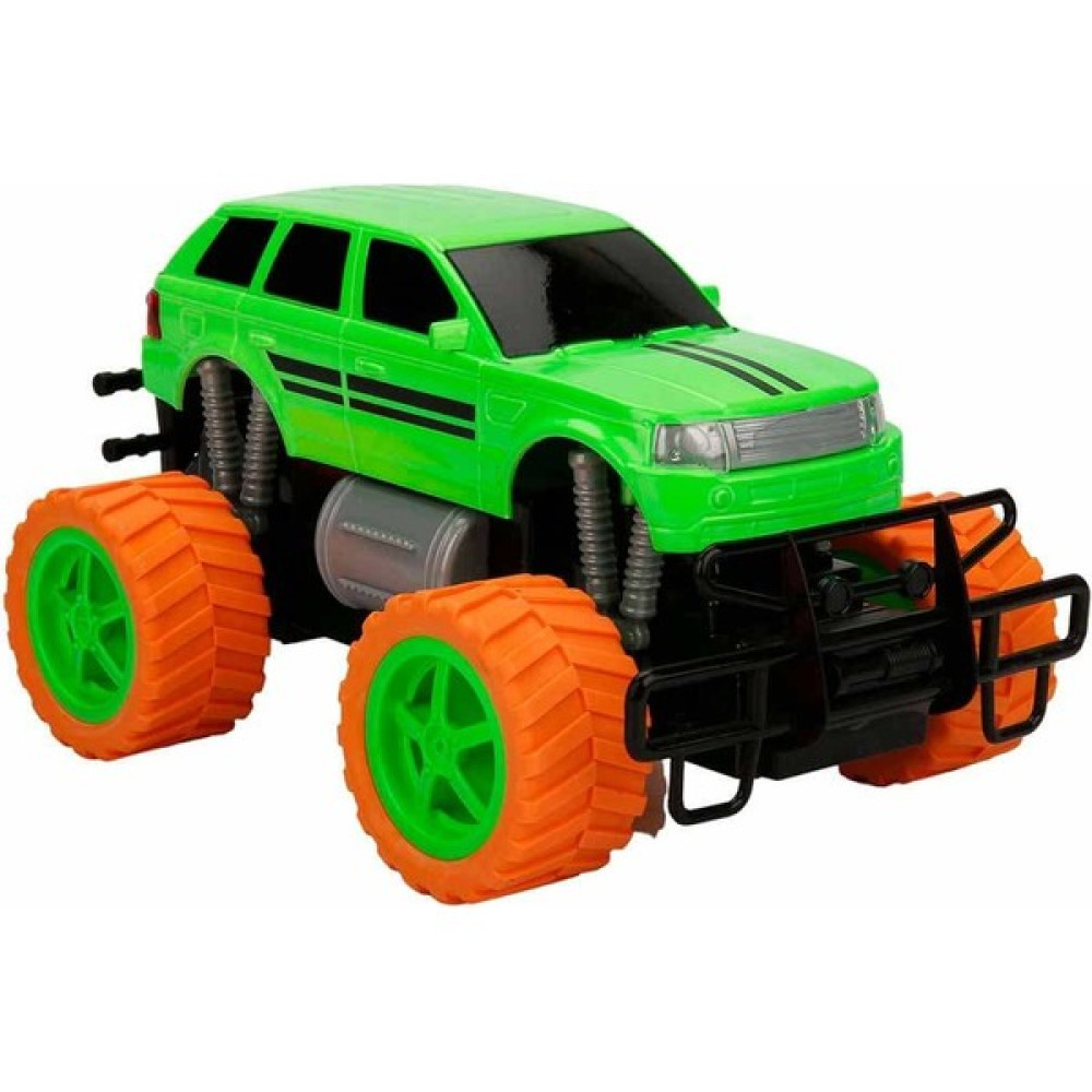 Suncon 1:18 Uzaktan Kumandalı Neon Jumbo Weels USB Şarjlı Araba 26 Cm. - Yeşil Jeep Oyuncak Araç Fiyatı