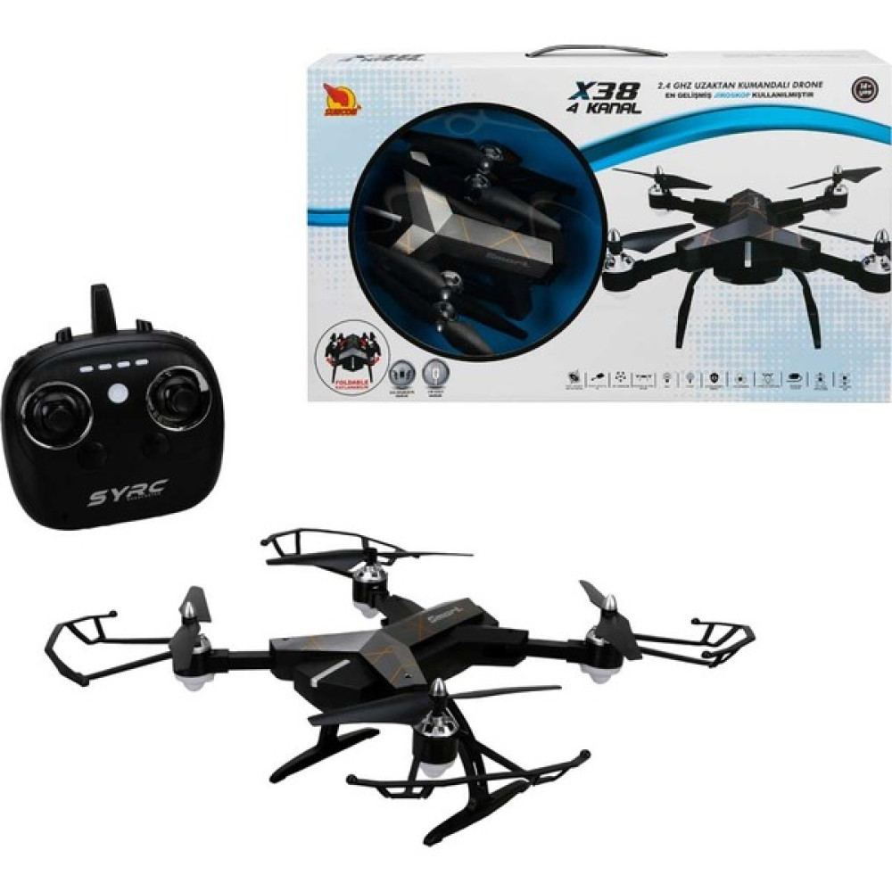 Suncon 4 Kanal 2.4 GHZ Katlanabilir Büyük Drone Drone Fiyatı