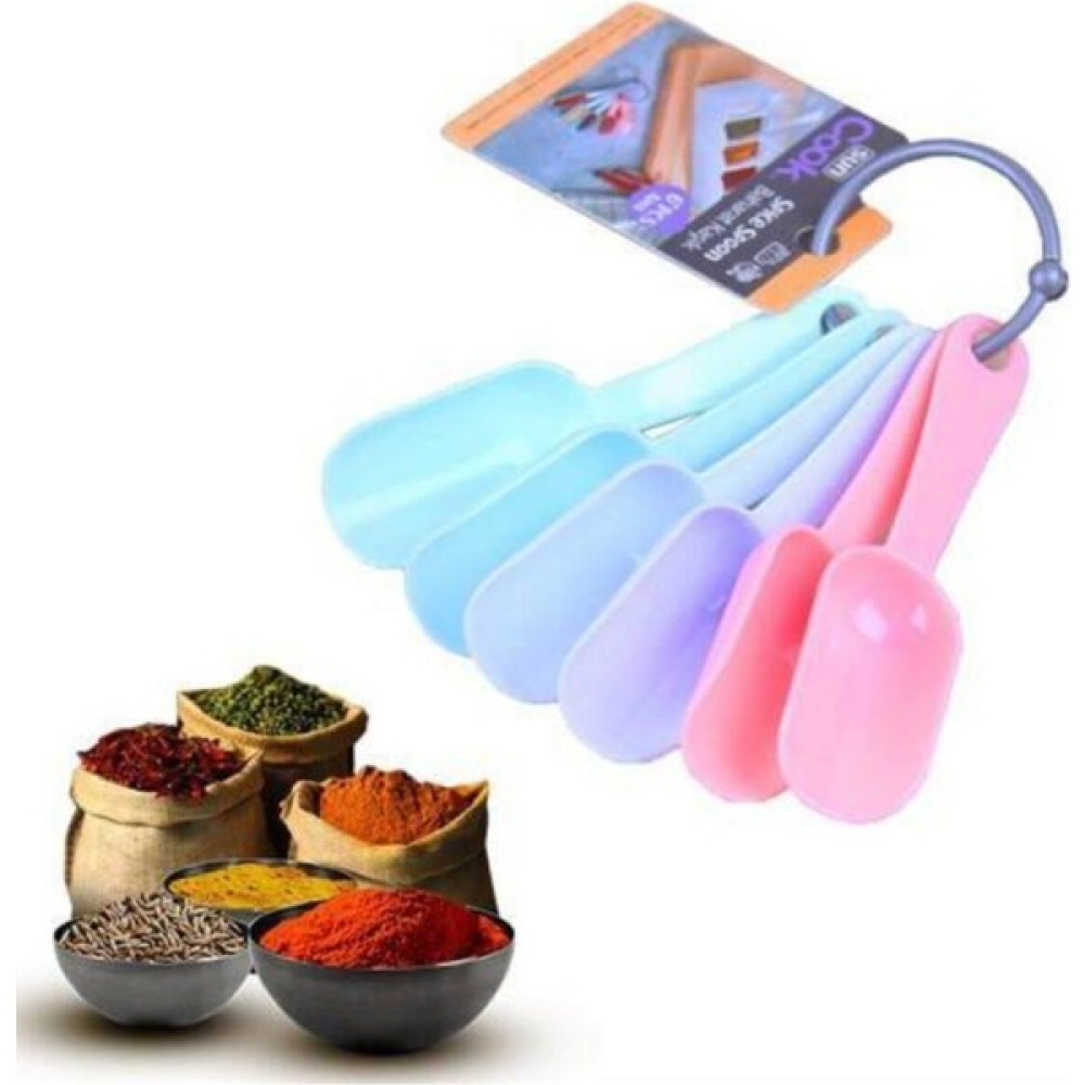 Suncook Plastik Baharat Kaşığı 6'lı - Kahverengi Çatal / Kaşık / Bıçak Takımları Fiyatı