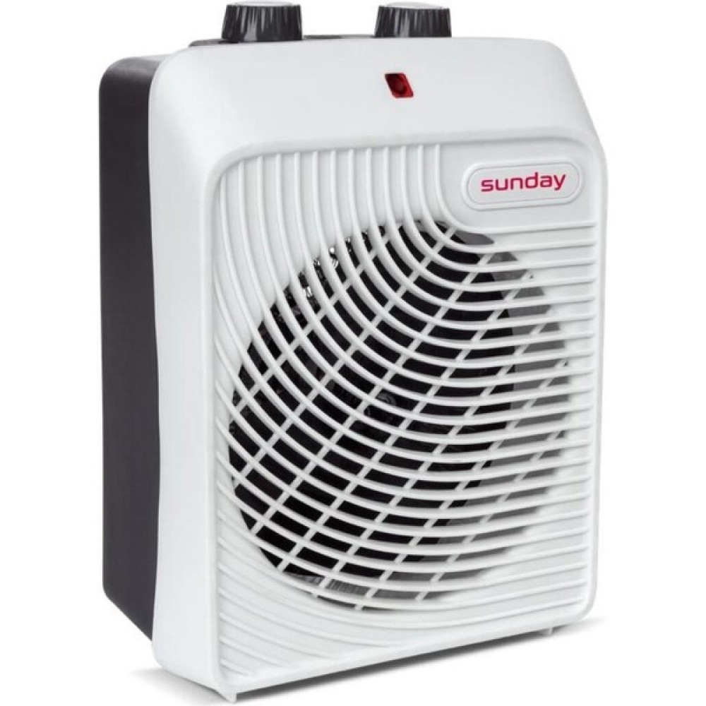 SUNDAY Fanlı Isıtıcı Kare Kutu Fan Fanlı Isıtıcı Sıcak - Soğuk 2000W Termostatlı - 2000 W Isıtıcılar Fiyatı