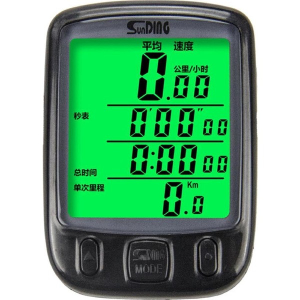 Sunding SD563 Bisiklet Km Hız Göstergesi Sayacı Su Geçirmez LCD Bisiklet Aksesuarları Fiyatı