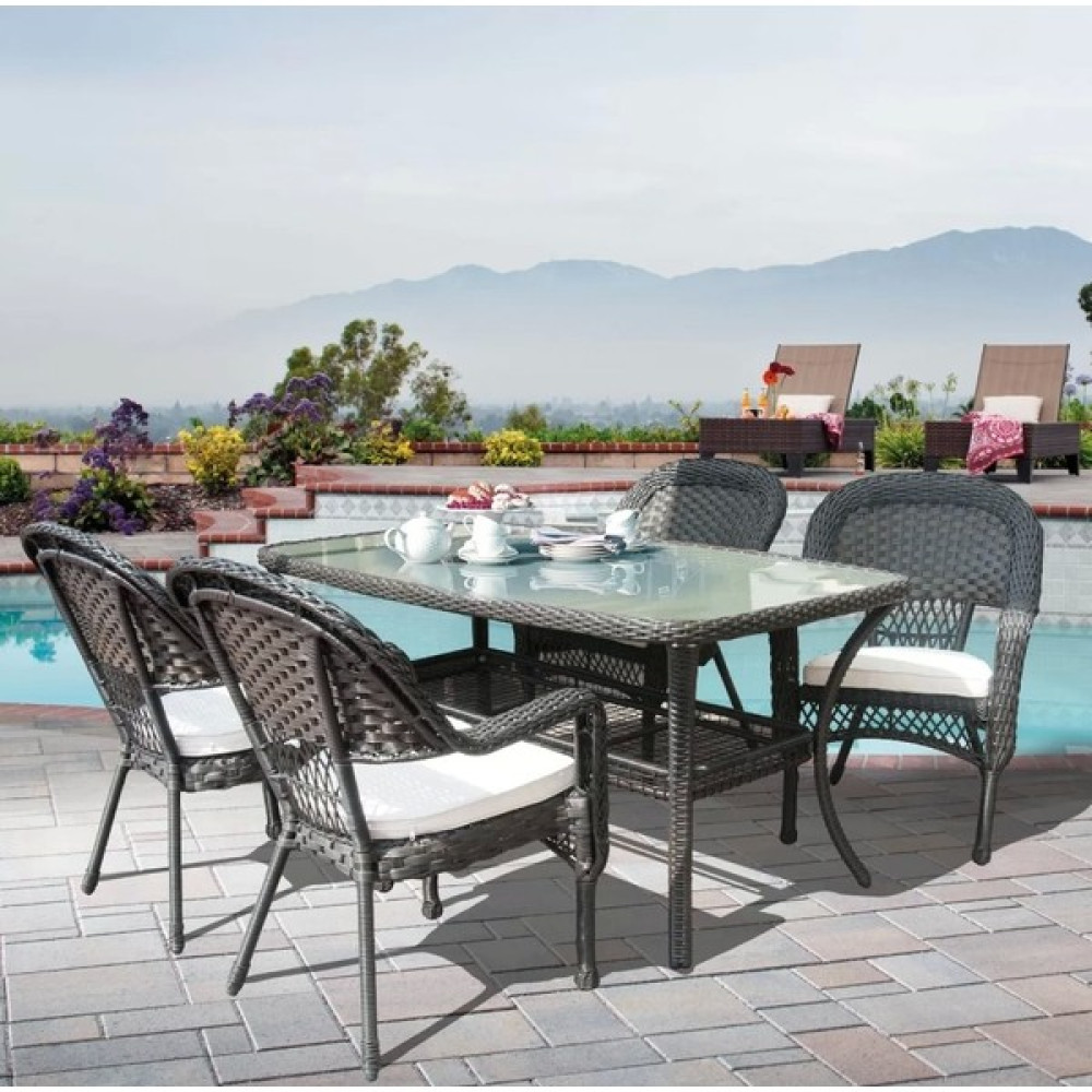 Sunfun Savannah Rattan Yemek Grubu Bahçe Mobilyası Takımı Fiyatı