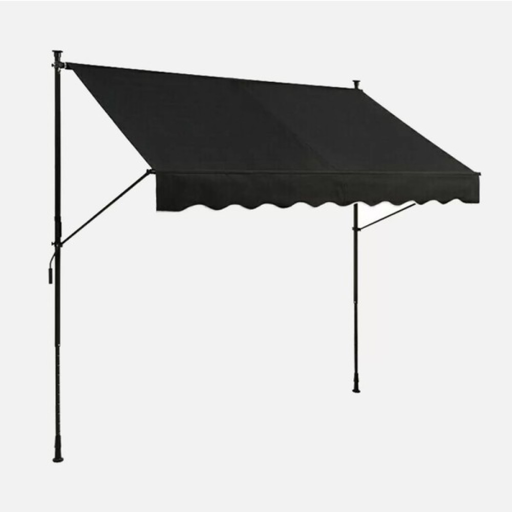 Sunfun Teleskopik Tente - Renk Antrasit - 250X130 cm - Polyester Bahçe Tentesi Fiyatı