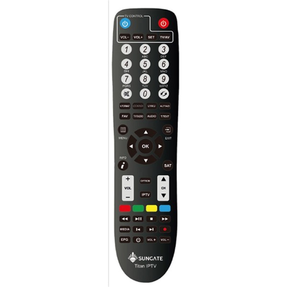 Sungate 13762 Tıtan IpTv HD Uydu Alıcı Kumanda TV Aksesuarları Fiyatı
