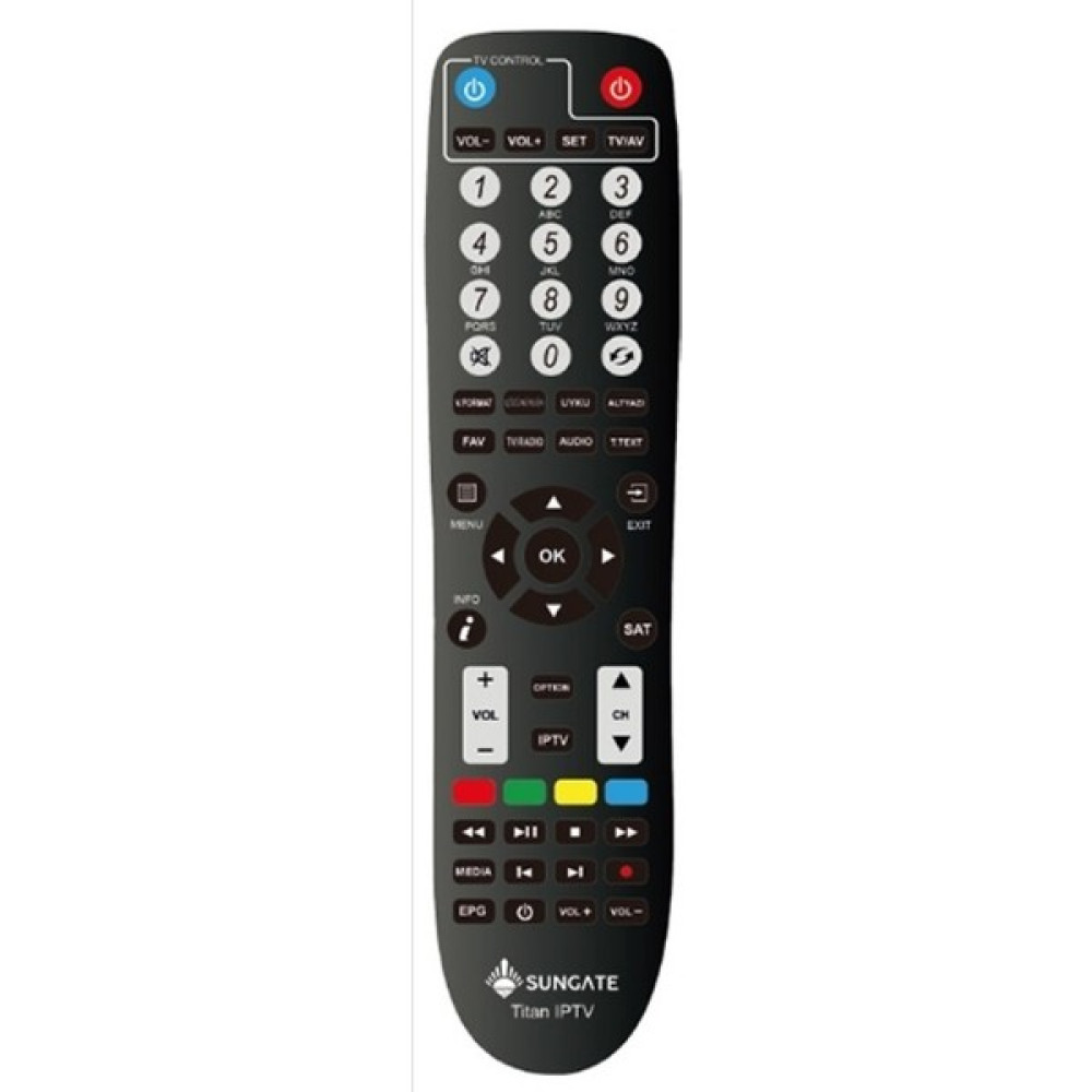 Sungate Kr Sungate Tıtan Iptv Hd Uydu Alıcı Kumanda TV Aksesuarları Fiyatı