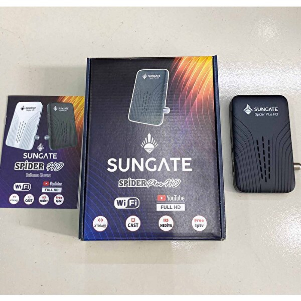Sungate Spider Plus Hd Uydu Alıcısı Internet Web Tv Özellikli Uydu Alıcıları Fiyatı