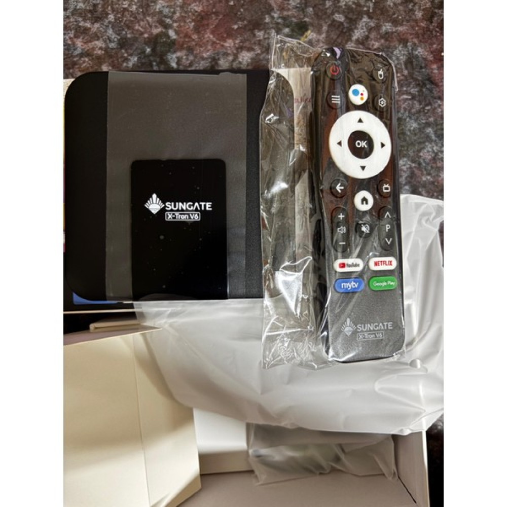 Sungate X-Tron V6 4K Ultra Hd Androıd Box - Siyah Uydu Alıcıları Fiyatı
