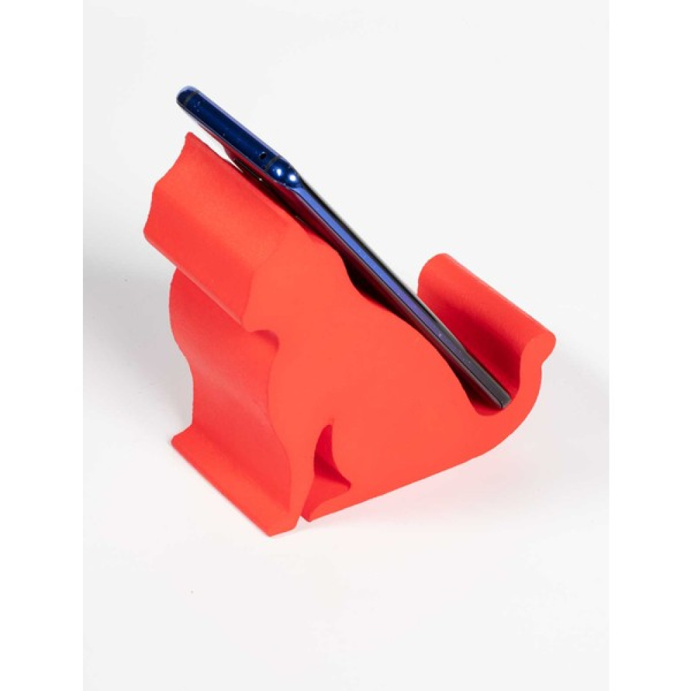 Sünger Kedi Masa Üstü Telefon ve Tablet Tutacağı 13X12,5X6 cm - Kırmızı Cep Telefonu Tutucu Fiyatı
