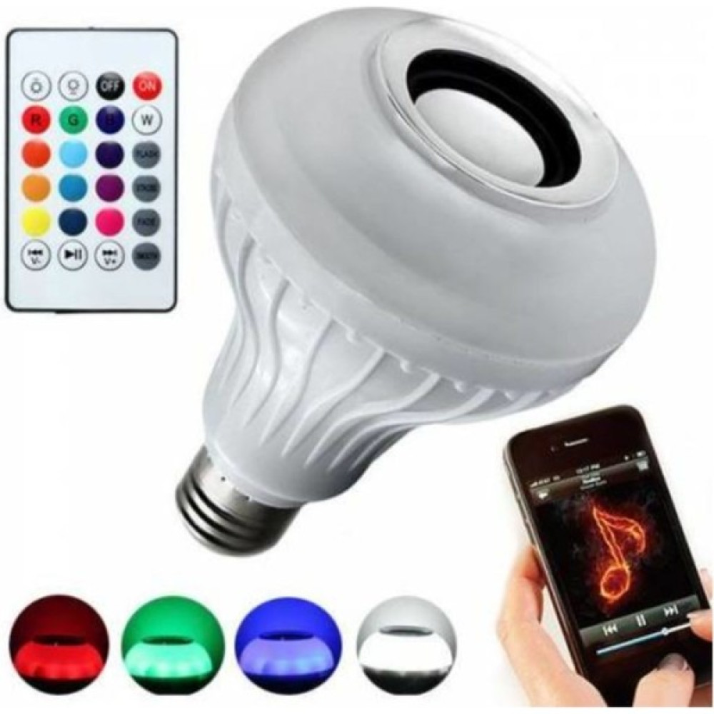 Sunika LED Müzik Ampul 12W Bluetooth Özelliği Vardır Kumandalı Ledli Müzik Ampul Sunıka Dl-09 - 10 - 20 W - Renkli Led Aydınlatmalar Fiyatı