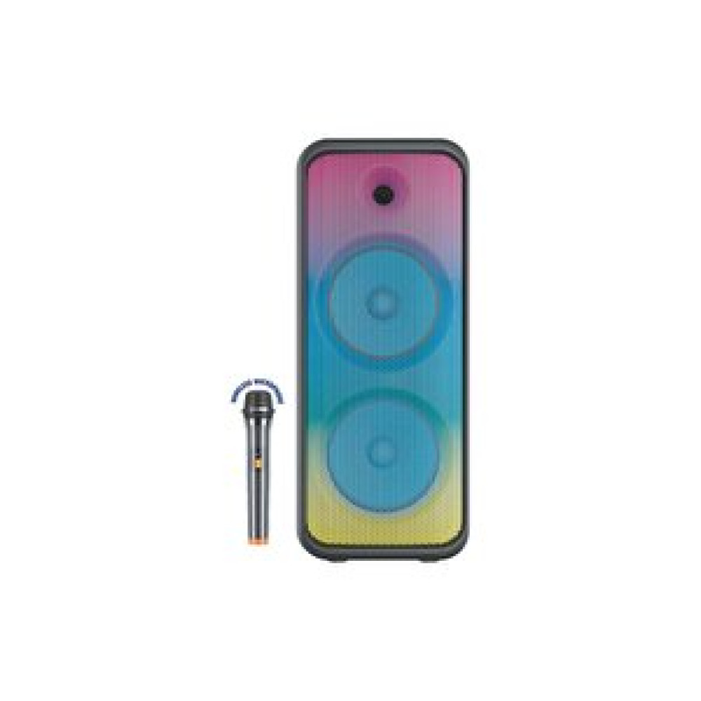 Sunix 2400 Mah 20w 8.0"x2 Mikrofonlu Ledli Bluetooth Hoparlör Bts-71 Bluetooth Hoparlör Fiyatı