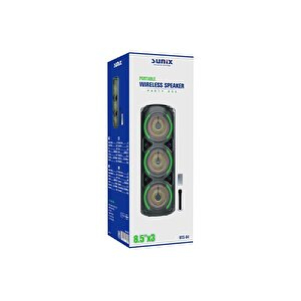 Sunix 30w Mikrofonlu Kumandalı 80 Cm Ledli Bluetooth Hoparlör Bts-84 Bluetooth Hoparlör Fiyatı