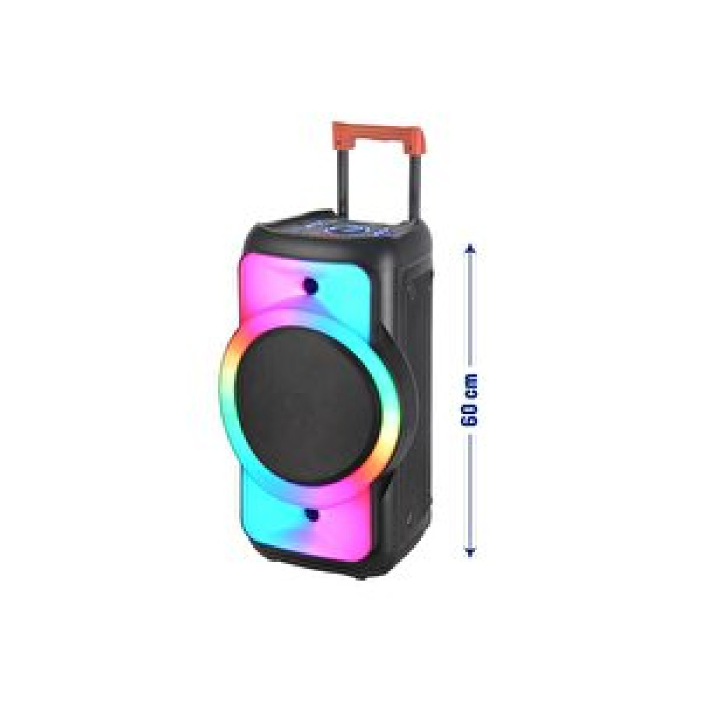 Sunix 3600 Mah 12 İnç Uzaktan Kumanda Ve Mikrofonlu Led Işıklı Bluetooth Hoparlör Bts-73 Bluetooth Hoparlör Fiyatı