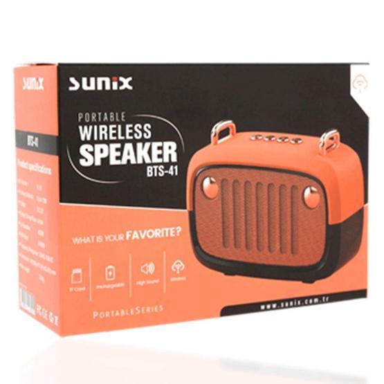 Sunix BTS41 Turuncu Bluetooth Hoparlör