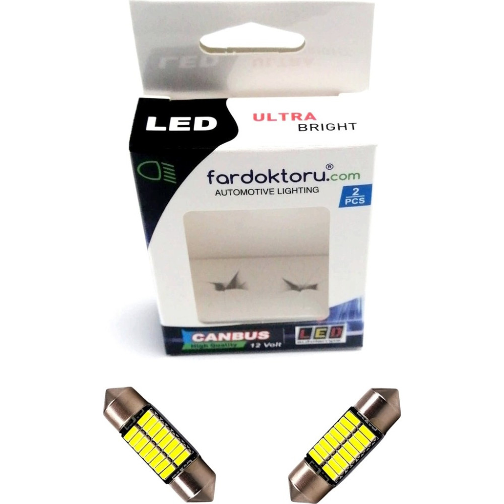 Sunled Sofit Oto Led Ampul 31Mm Beyaz 16 Smd Ledli Lambalar Fiyatı