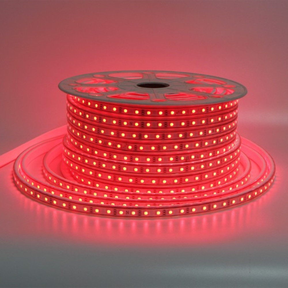 Sunlight Kare Işıklı Hortum Şerit LED Işık 3 Çip 5050 100 Metre Kırmızı Led Aydınlatmalar Fiyatı