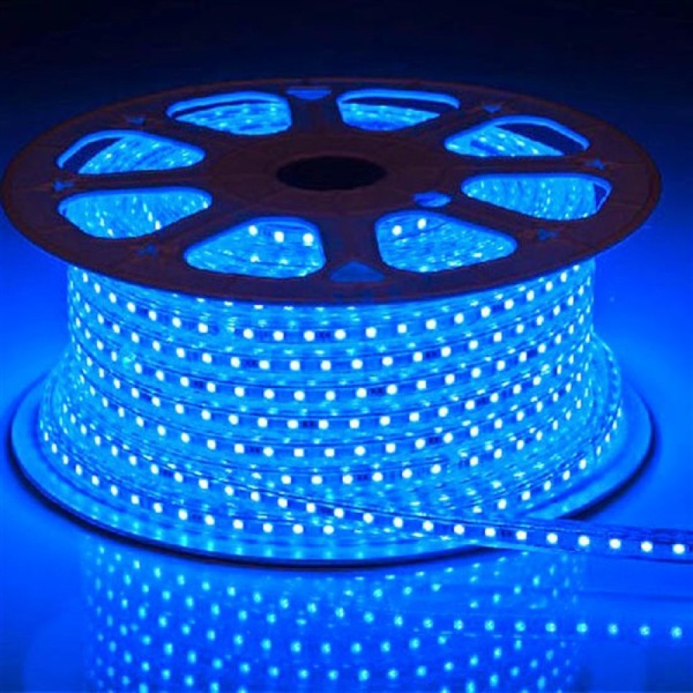 Sunlight Kare Işıklı Hortum Şerit LED Işık 3 Çip 5050 100 Metre Mavi Led Aydınlatmalar Fiyatı