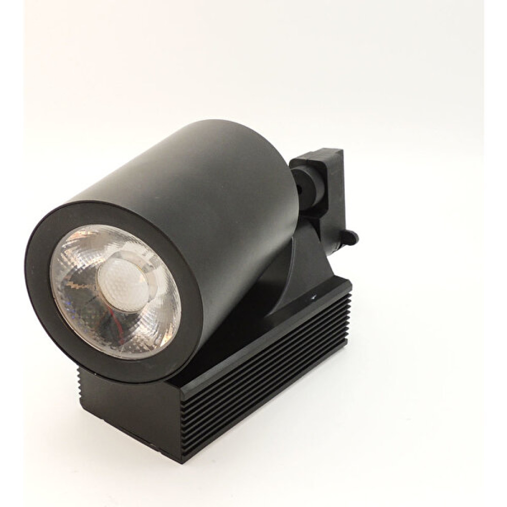 Sunlight Silindir Siyah Raylı Tasarruflu LED Spot Armatür Lamba 20 Watt Spot Fiyatı
