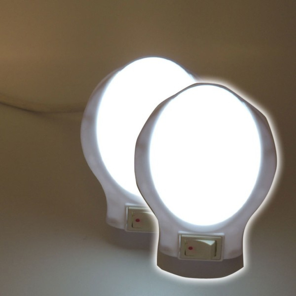 Sunlight Ufo LED Gece Lambası 0,5W Tasarruflu Işıklı Fişli Düğmeli 2 Adet - Beyaz Gece Lambası Fiyatı