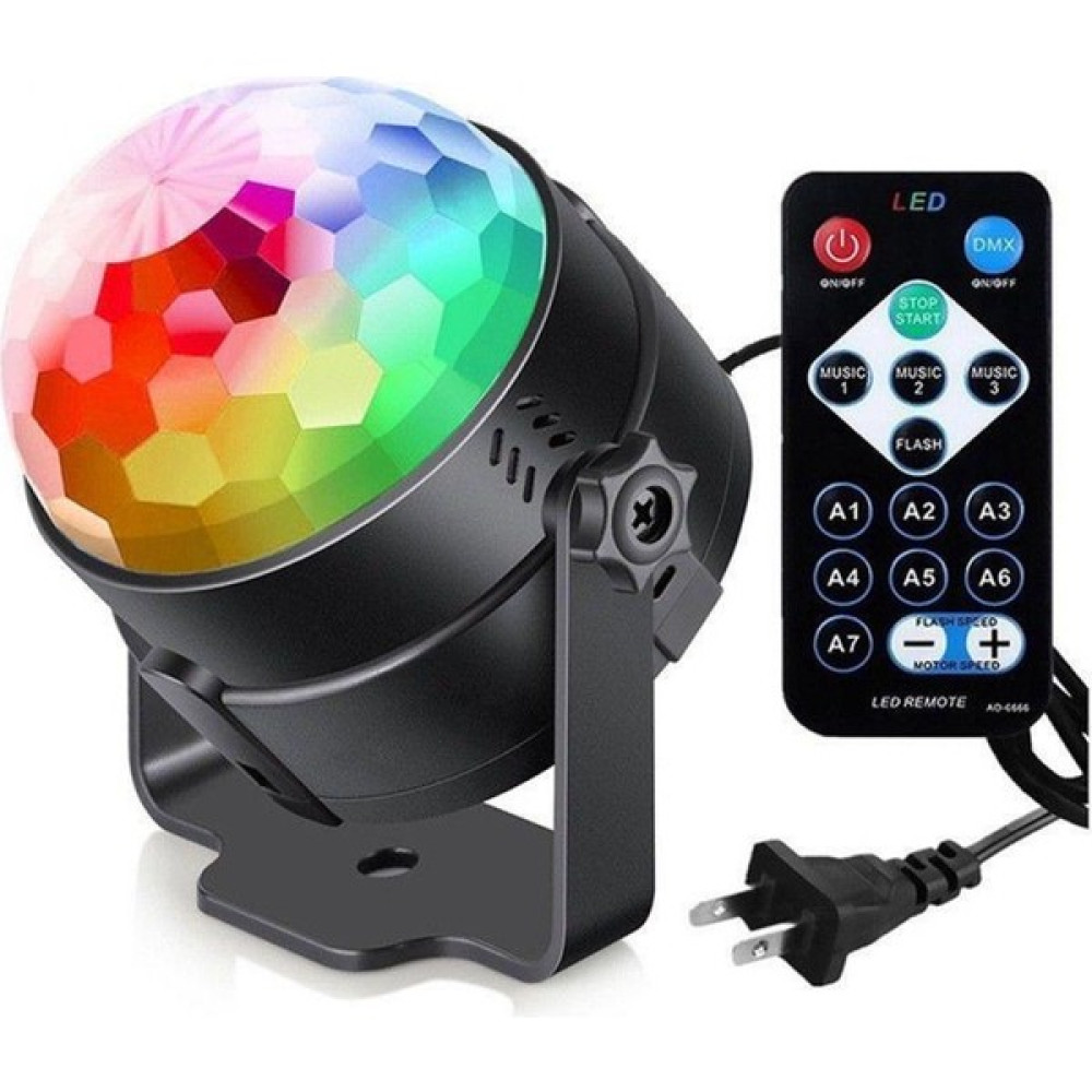 Sunlink 7 Renk Dj Disko Topu Lumiere 3W Ses Aktif Lazer Projektör Rgb Sahne Aydınlatma Efekti Lamba Işık Müzik Noel Ktv Partisi (Yurt Dışından) Stüdyo ve Sahne Ekipmanları Fiyatı