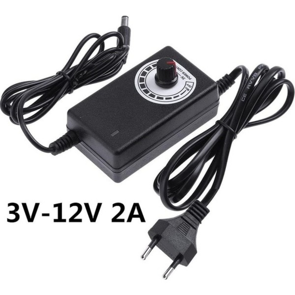 Sunlink Dc Güç Kaynağına Ayarlanabilir Ac 3V 5V 6V 9V 12V 15V 18V 24V 1A 2A 5A Güç Kaynağı Adaptörü Evrensel 220V Ila 12 V Volt Adaptörü - Siyah Cep Telefonu Şarj Cihazı Fiyatı