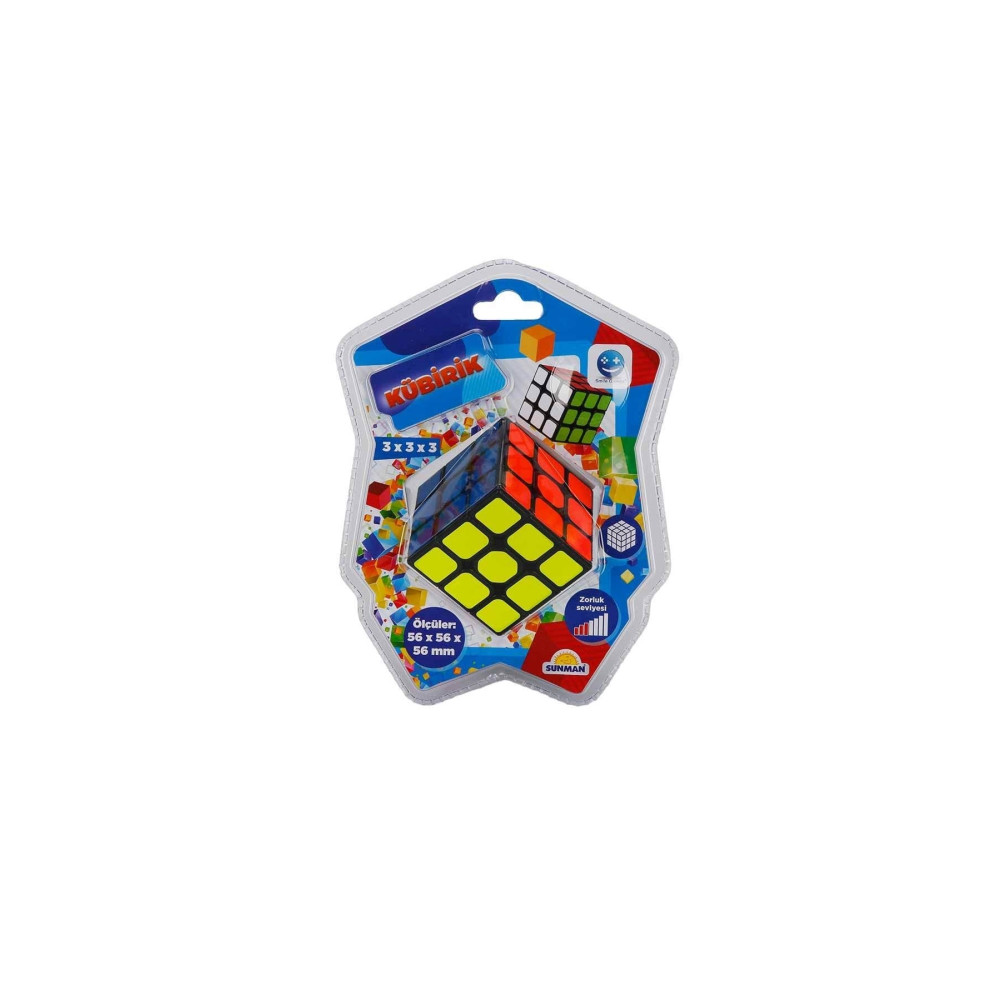 Sunman Smile Games Kübirik 3x3x3 Rubik Akıl Ve Zeka Küpü Oyunu Eğitici Oyuncak Fiyatı